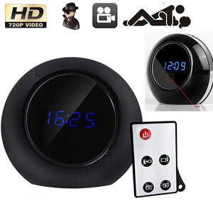 Скрытая шпионская wifi камера настольные часы Aetos X600